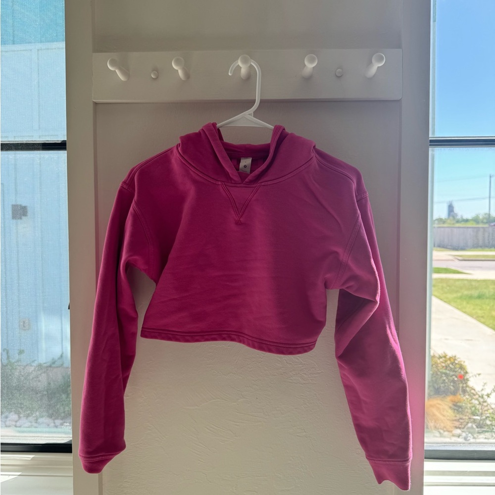 Lululemon Sweatshirt Cropped Hoodie